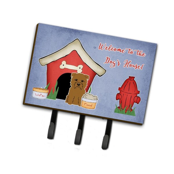 Carolines Treasures Dog House Collection Glen of Imal Tan Leash or Key Holder - BB2814TH68