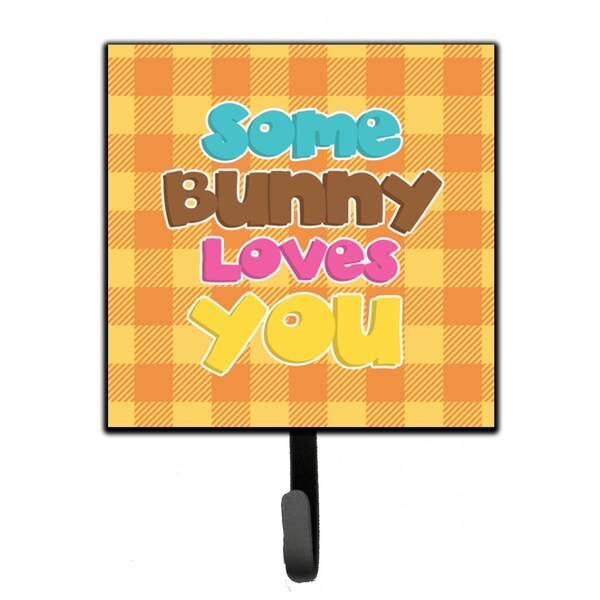 Carolines Treasures Easter Some Bunny Loves You Leash or Key Holder - BB6902SH4