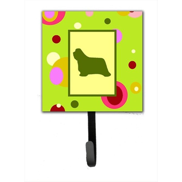 Jensendistributionservices 4.25 x 6 in. Bearded Collie Leash Or Key Hook - MI1655567