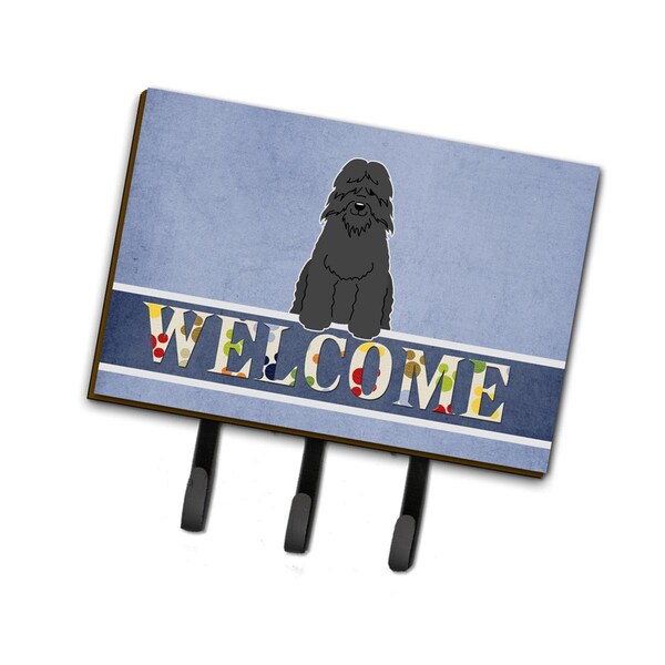 Carolines Treasures Bouvier Des Flandres Welcome Leash or Key Holder - BB5655TH68