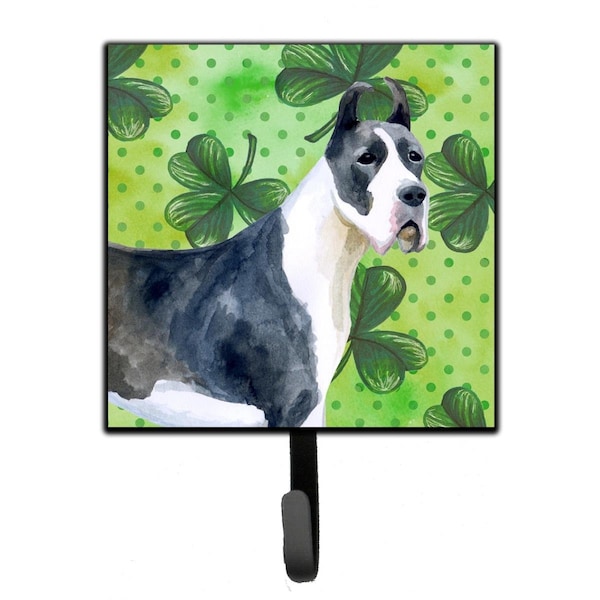 Carolines Treasures Harlequin Great Dane St.Patricks Leash or Key Holder - BB9817SH4