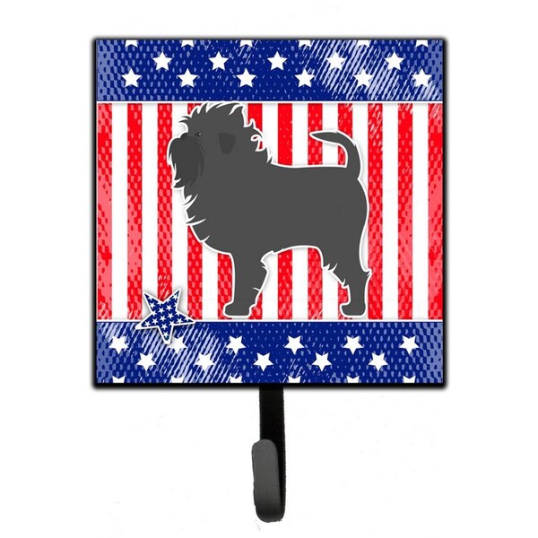 Micasa USA Patriotic Affenpinscher Leash or Key Holder - MI224179