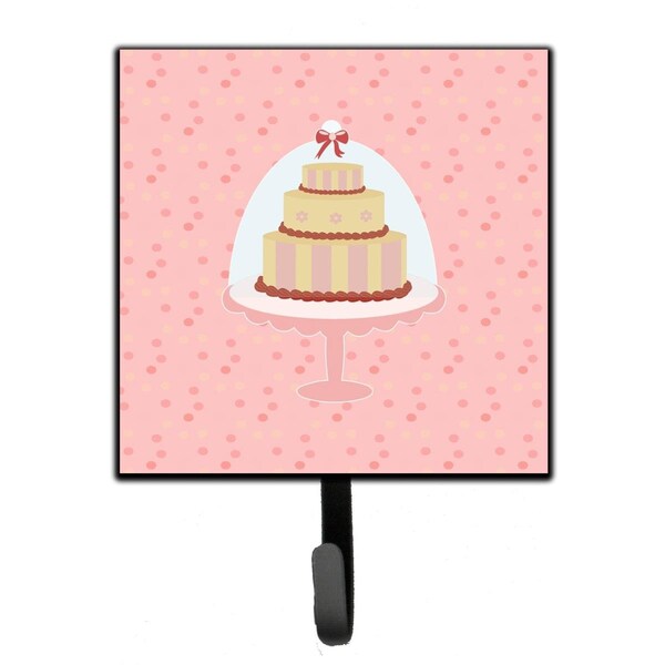 Jensendistributionservices Decorative Cake 3 Tier Pink Leash or Key Holder - MI1712599