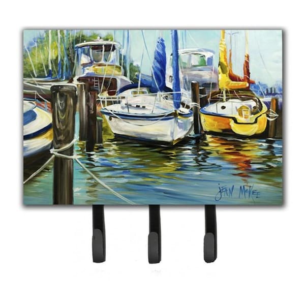 Jensendistributionservices Yellow Boat Ii Sailboat Leash & Key Holder - MI1719428