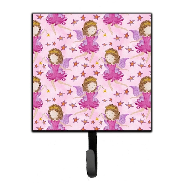 Jensendistributionservices Watercolor Fairy Princess on Pink Leash or Key Holder, 4.25 x 1 x 7 in. - MI1711143