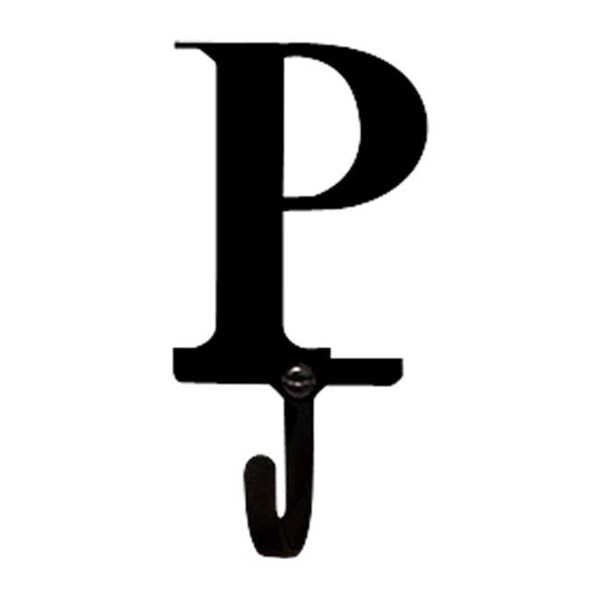 Village Wrought Iron Village Wrought Iron WH-P-S Letter P Wall Hook Small - WH-P-S