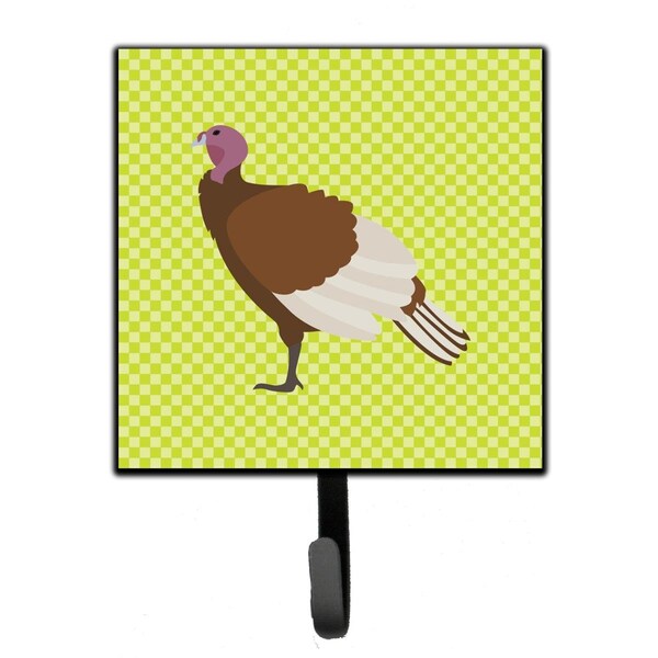 Carolines Treasures Bourbon Red Turkey Hen Green Leash or Key Holder - BB7808SH4