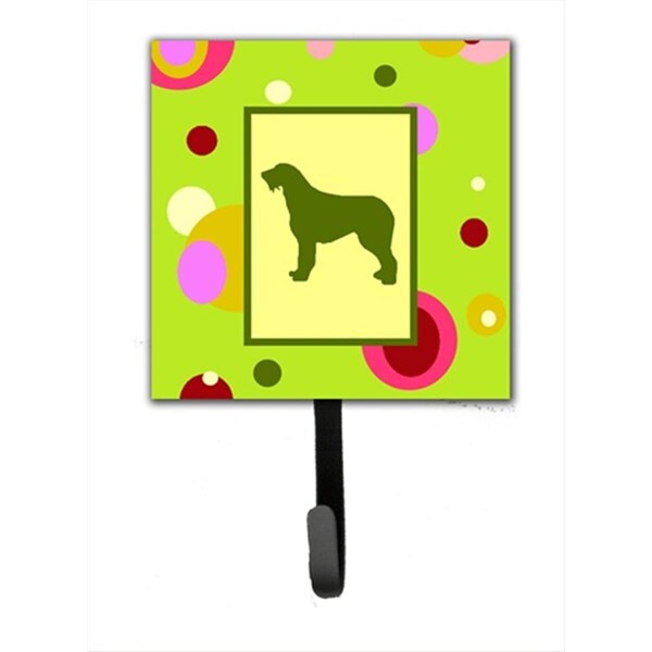 Jensendistributionservices 4.25 x 6 in. Irish Wolfhound Leash Or Key Hook - MI1656079