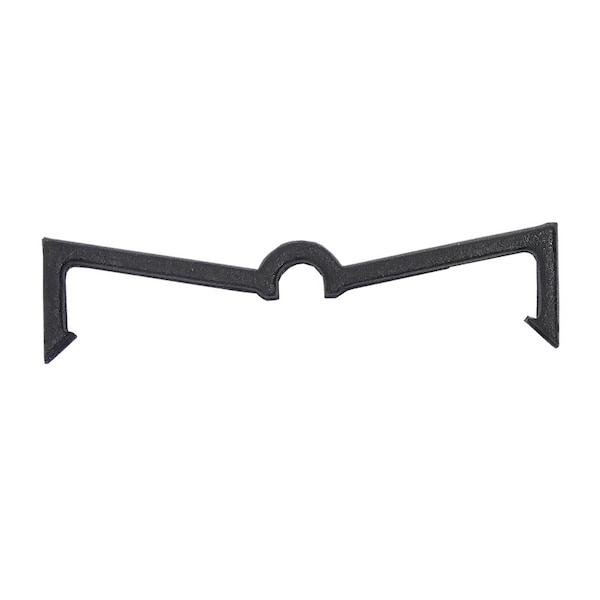 Crawford Crawford Zinc Plated Black Plastic 0.05 in. Peg Hook Locks 25 pk - 18025