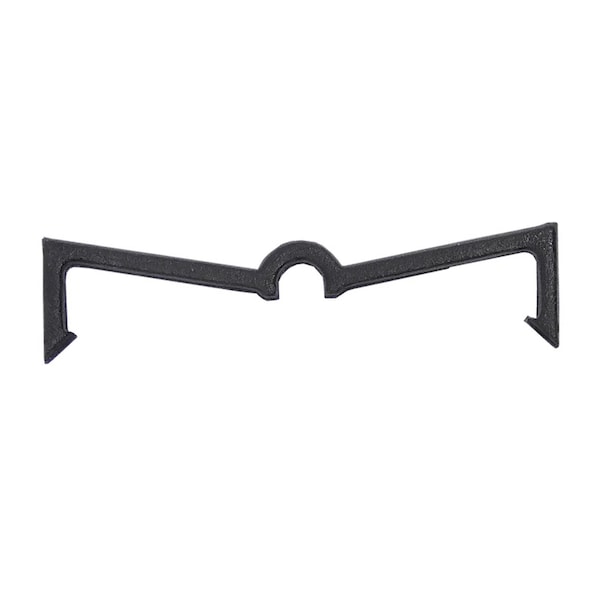 Crawford Crawford Zinc Plated Black Plastic 0.05 in. Peg Hook Locks 25 pk - 18025