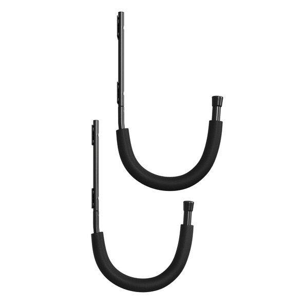 Rad Sportz Garage Hooks 2-Pack - Storage for Tools, Hoses, & Equipment - 100lbs Capacity by, 2PK - 83-ST5254