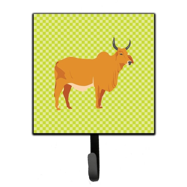 Carolines Treasures Zebu Indicine Cow Green Leash or Key Holder - BB7651SH4
