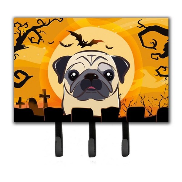 Jensendistributionservices Halloween Fawn Pug Leash & Key Holder - MI1719479