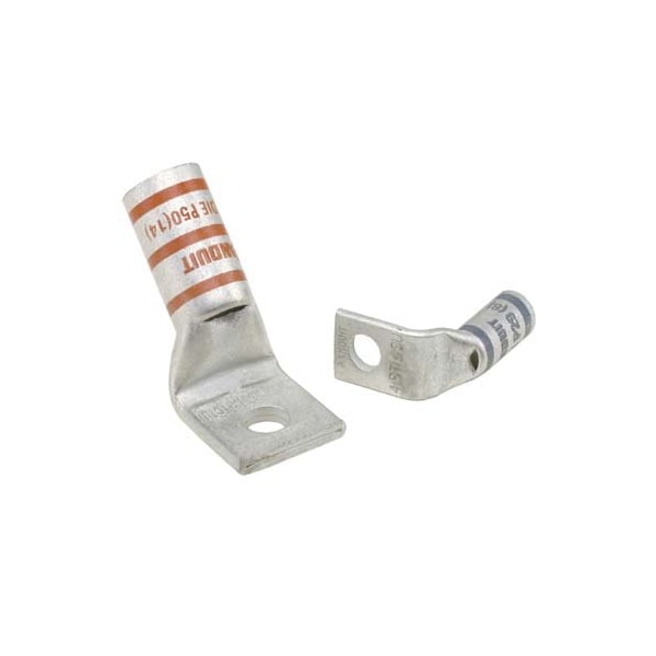 Panduit Copper Compression Lug, 1 orificio, #8 AWG, #10 (4.8 mm) Stud, LCA8-10H-L - LCA8-10H-L