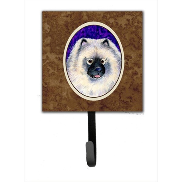 Jensendistributionservices 4.25 x 6 in. Keeshond Leash Or Key Hook - MI1654346