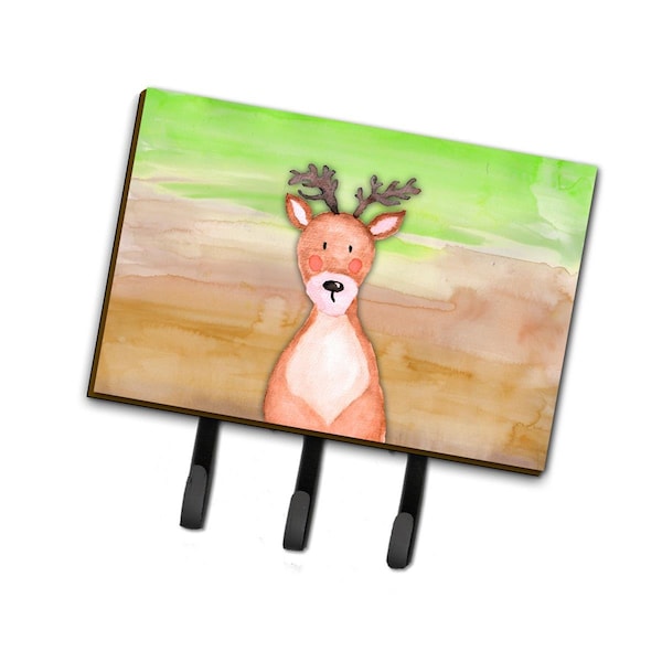 Jensendistributionservices Deer Watercolor Leash or Key Holder - MI1713904