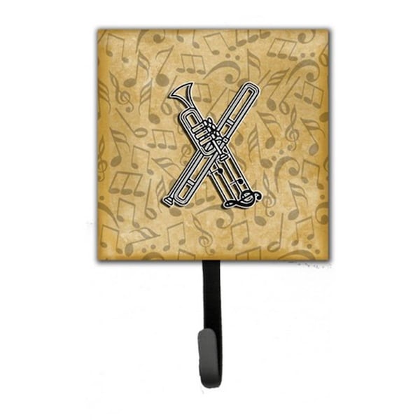 Jensendistributionservices Letter X Musical Instrument Alphabet Leash & Key Holder - MI1659169