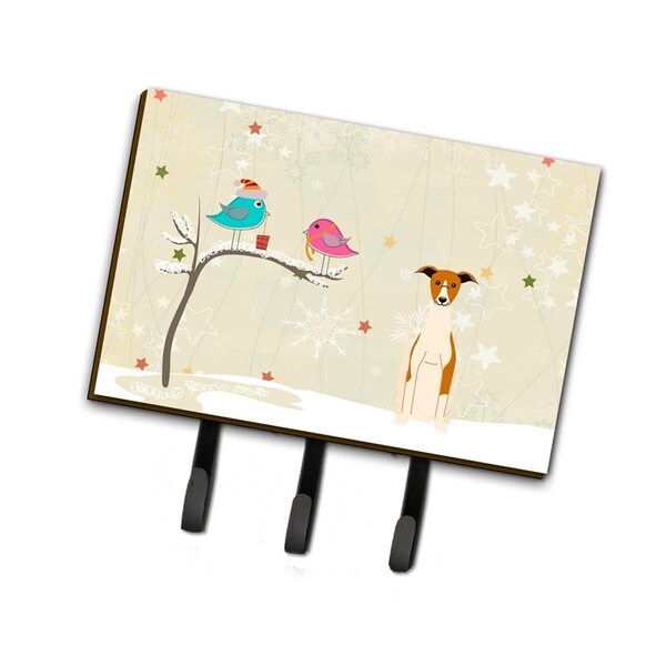 Jensendistributionservices Christmas Presents Between Friends Whippet Leash or Key Holder - MI1708387