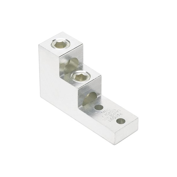 Panduit Aluminum Mechanical Lug, 2 orificios, 2 barriles, #2 AWG, LAM2SB600-38-1Y - LAM2SB600-38-1Y