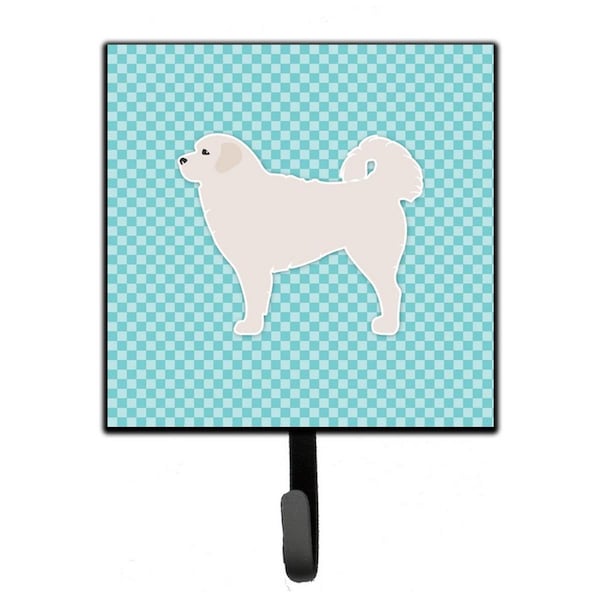 Jensendistributionservices Polish Tatra Sheepdog Checkerboard Blue Leash or Key Holder - MI1705061