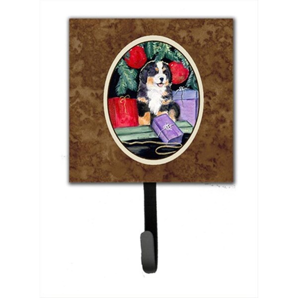 Micasa 4.25 x 6 in. Bernese Mountain Dog Leash Or Key Hook - MI728939