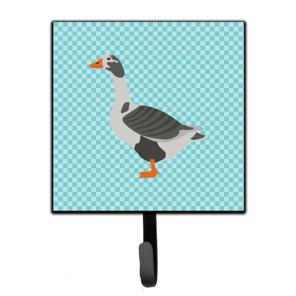 Carolines Treasures West of England Goose Blue Check Leash or Key Holder - BB8069SH4