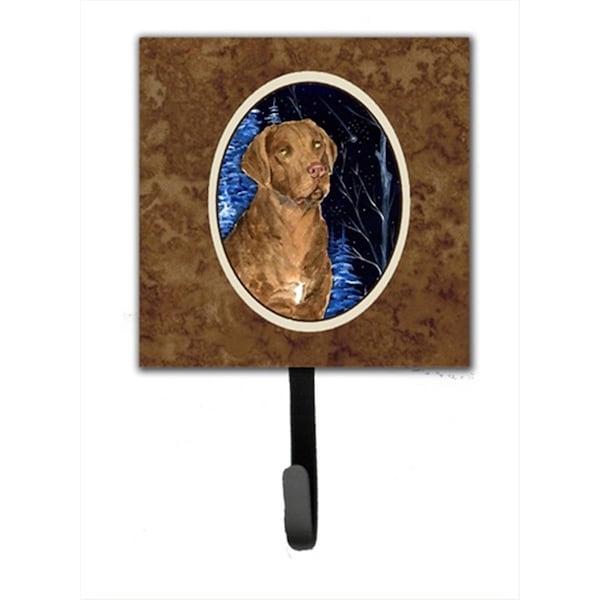 Micasa Starry Night Chesapeake Bay Retriever Leash Holder Or Key Hook - MI757918