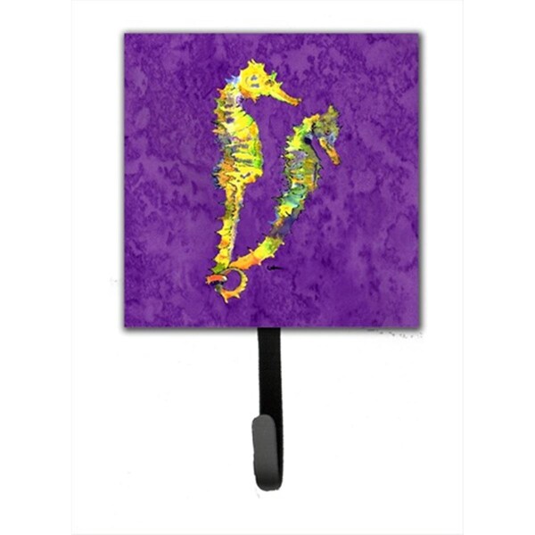 Carolines Treasures Seahorse Leash Holder Or Key Hook - 8661SH4