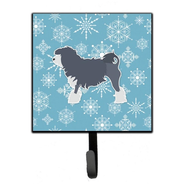 Carolines Treasures Winter Snowflake Lowchen Leash or Key Holder - BB3535SH4