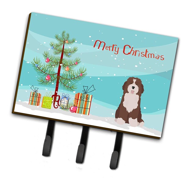 Carolines Treasures Bernedoodle No.2 Christmas Tree Leash or Key Holder - CK3886TH68