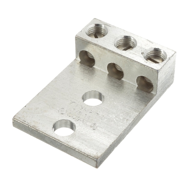 Panduit Aluminum Mechanical Lug, 2 orificios, 3 barras - LAM3B250-12-1Y