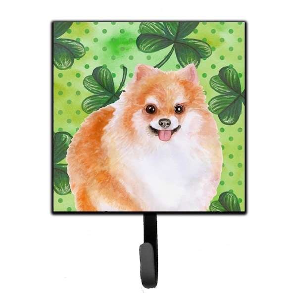 Carolines Treasures Pomeranian No. 2 St Patricks Leash or Key Holder - BB9890SH4