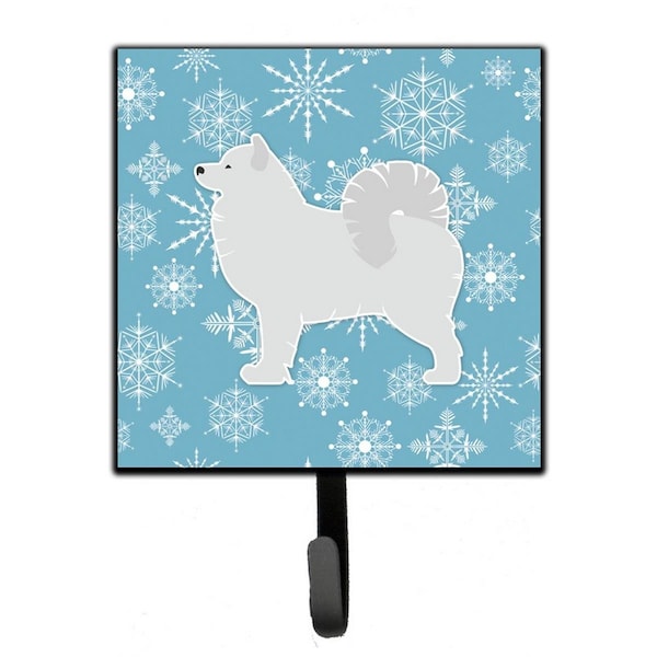 Jensendistributionservices Winter Snowflake Samoyed Leash or Key Holder - MI1657141