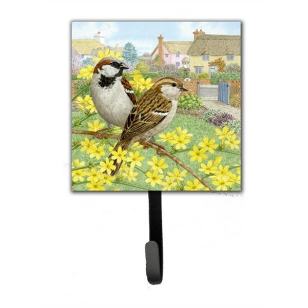 Micasa House Sparrows by Sarah Adams Leash or Key Holder - MI252856