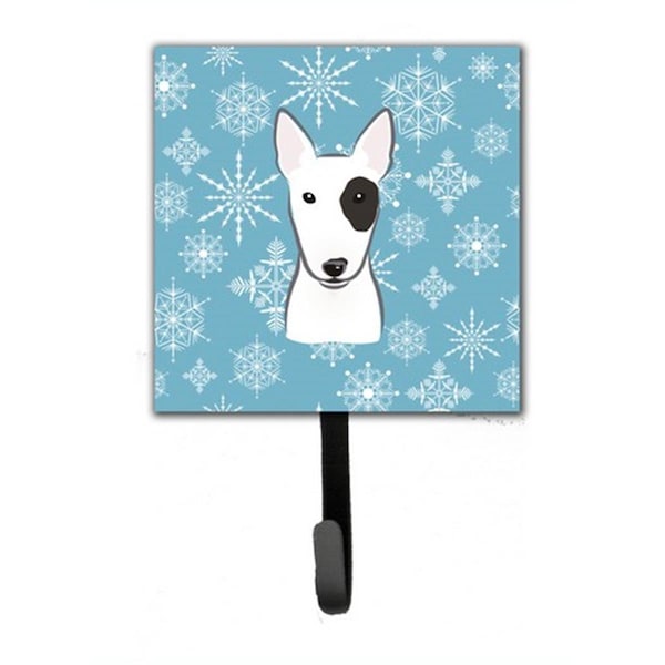 Jensendistributionservices Snowflake Bull Terrier Leash & Key Holder - MI1658934