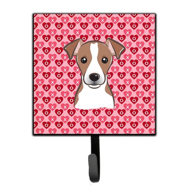 Jensendistributionservices Jack Russell Terrier Hearts Leash or Key Holder - MI1654959