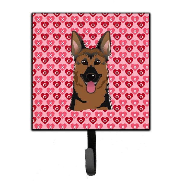 Carolines Treasures German Shepherd Hearts Leash or Key Holder - BB5281SH4