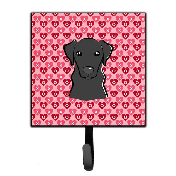 Jensendistributionservices Black Labrador Hearts Leash or Key Holder - MI2102437