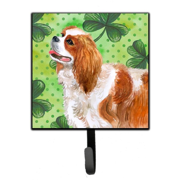 Carolines Treasures Cavalier Spaniel St.Patricks Leash or Key Holder - BB9837SH4