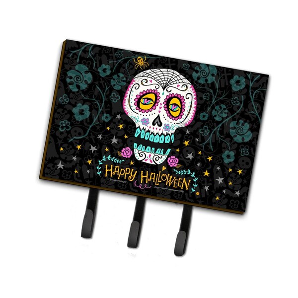 Carolines Treasures Happy Halloween Day of the Dead Leash or Key Holder - VHA3035TH68