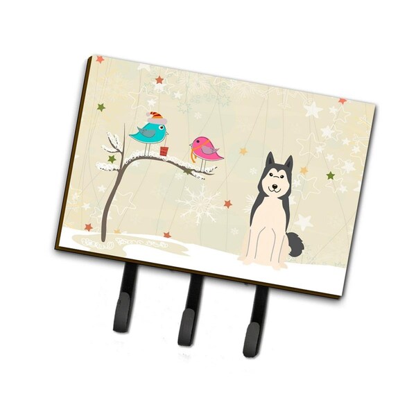 Micasa Christmas Presents Between Friends West Siberian Laika Spitz Leash or Key Holder - MI229186