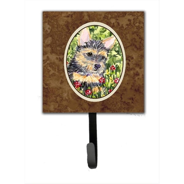 Micasa 4.25 x 6 in. Norwich Terrier Leash Or Key Hook - MI238415