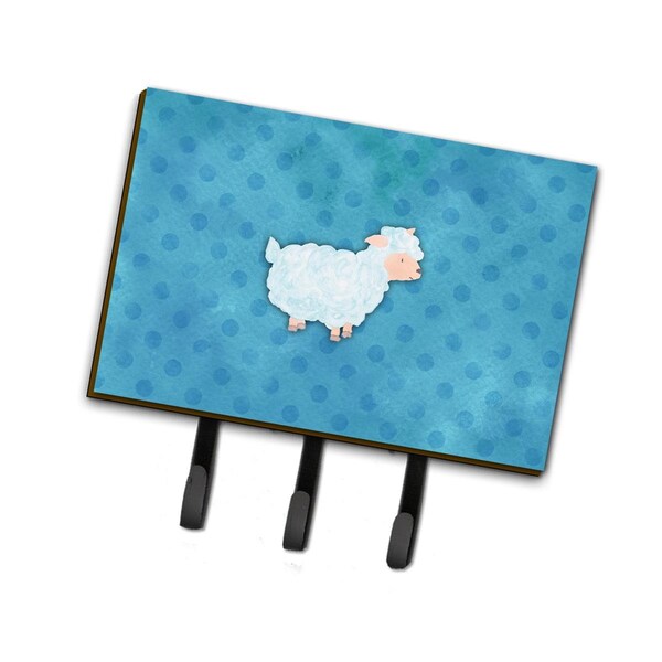 Jensendistributionservices Polkadot Sheep Lamb Watercolor Leash or Key Holder - MI2101726