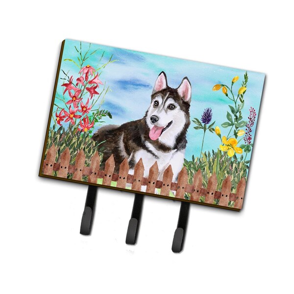 Carolines Treasures Siberian Husky No.2 Spring Leash or Key Holder - CK1274TH68