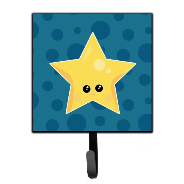 Carolines Treasures Weather Night Star Face Leash or Key Holder - BB7159SH4