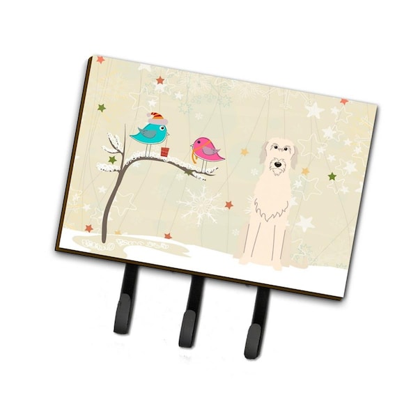 Jensendistributionservices Christmas Presents Between Friends Irish Wolfhound Leash or Key Holder - MI1707722