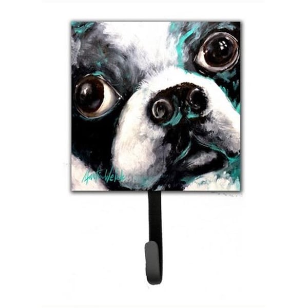 Jensendistributionservices Boston Terrier Jake Pretty Please Leash or Key Holder - MI633201