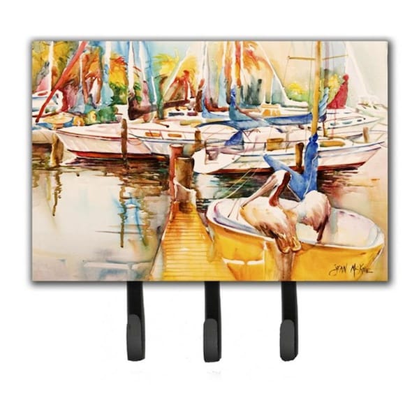 Micasa Sailboat With Pelican Golden Days Leash & Key Holder - MI256073