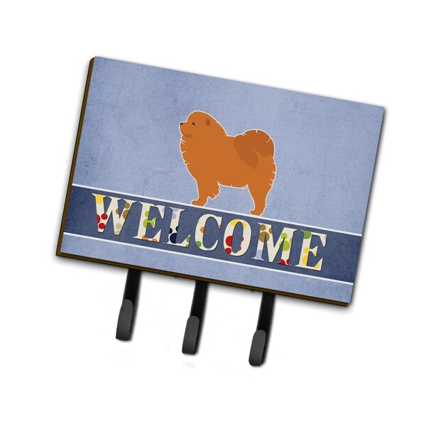 Carolines Treasures Chow Chow Welcome Leash or Key Holder - BB5555TH68