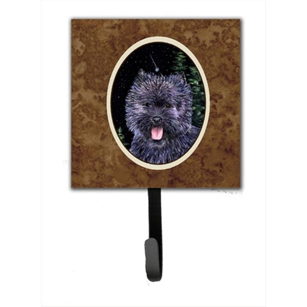 Jensendistributionservices Starry Night Cairn Terrier Leash Holder Or Key Hook - MI1713474